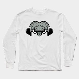 Heavy Elephant Logo Long Sleeve T-Shirt